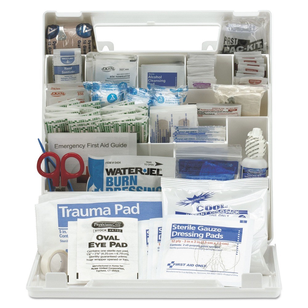 First Aid Only 90639 ANSI Class A+ First Aid Kit for 50 Ppl (1-Kt) New