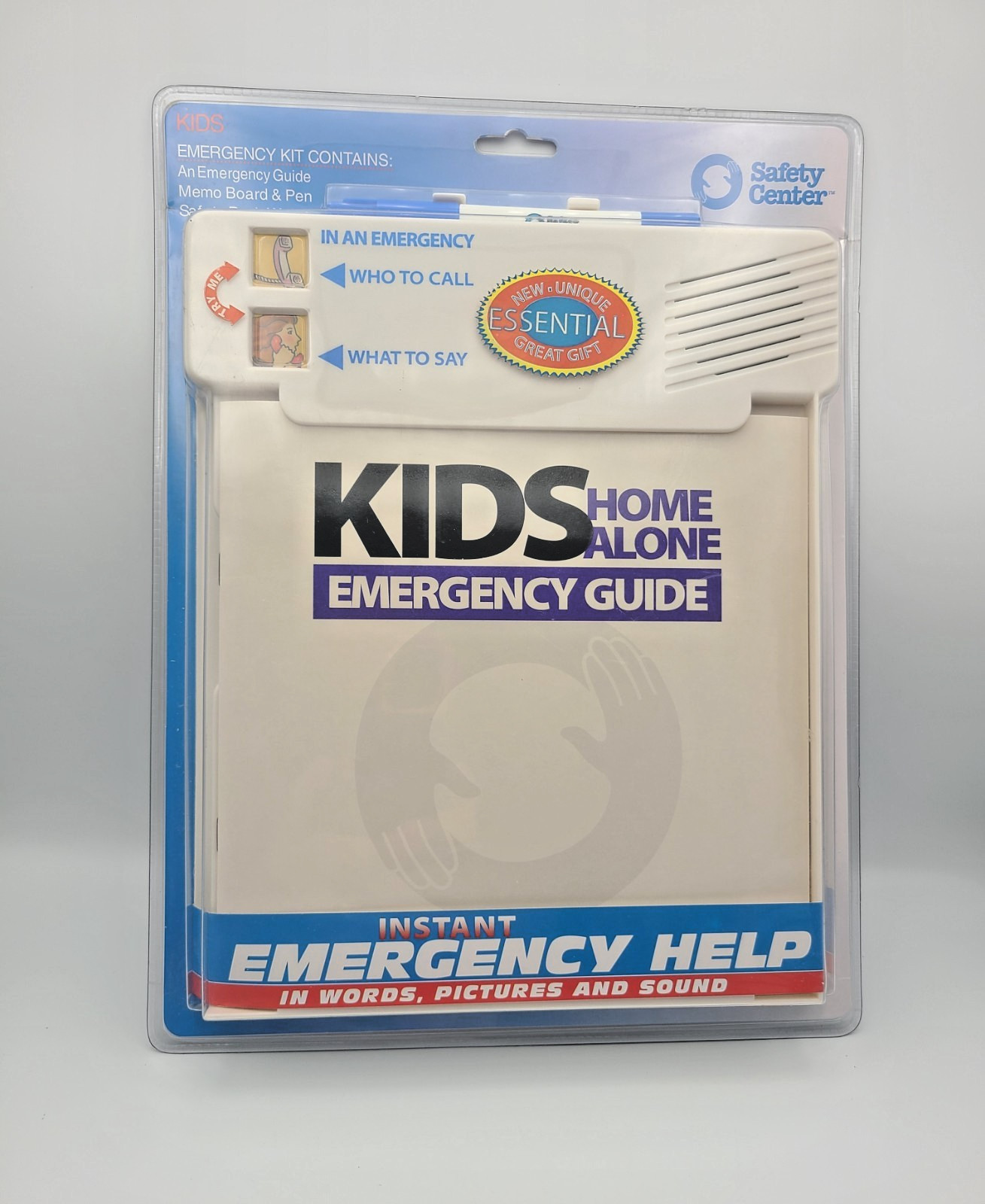 Safety Center Kids Home Alone Emergency Guide Emergency Kit Instant Help