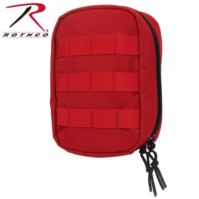 Rothco MOLLE Tactical First Aid Kit – Red