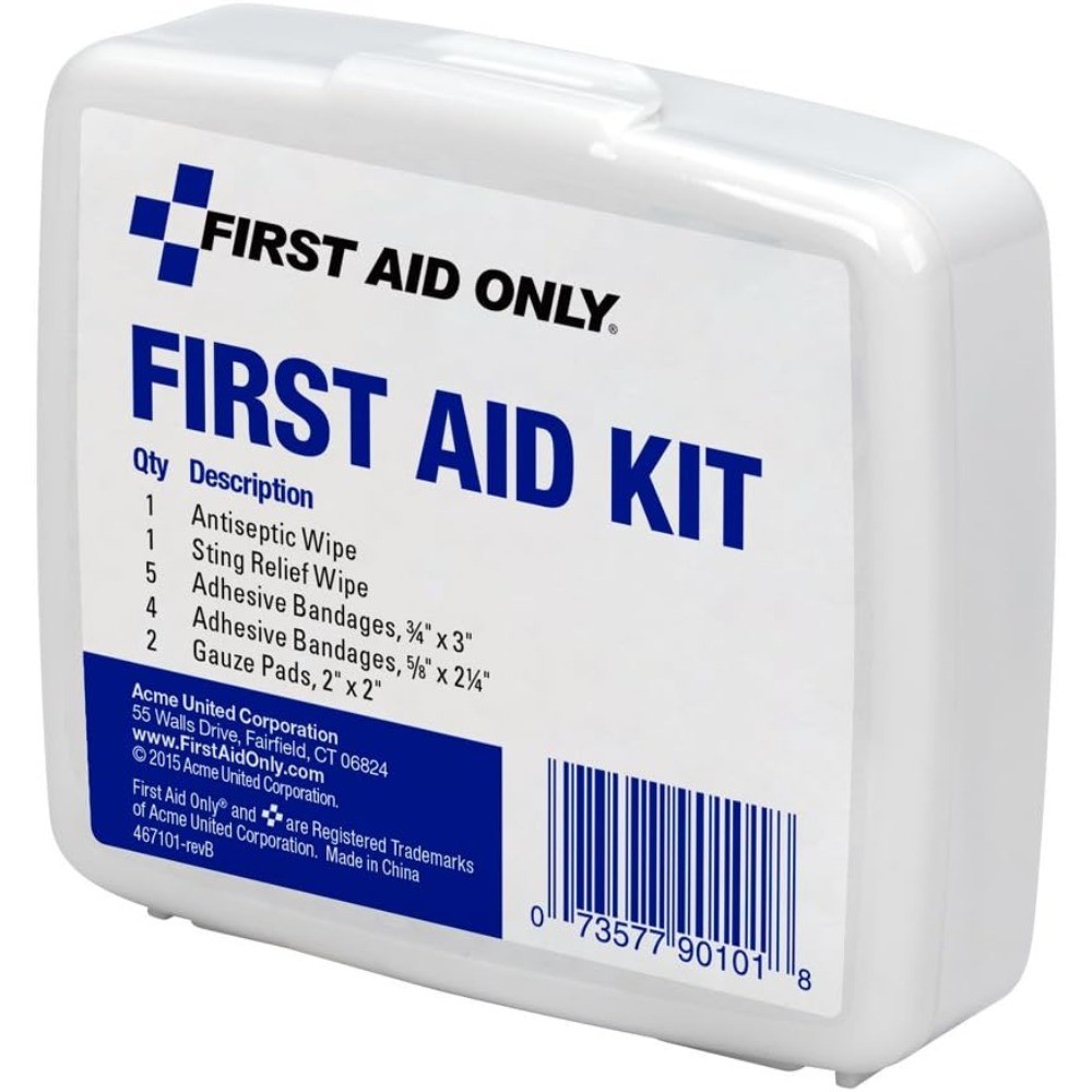 Emergency First Aid Kit, 13-Piece Set for Home, Work, Travel, Includes