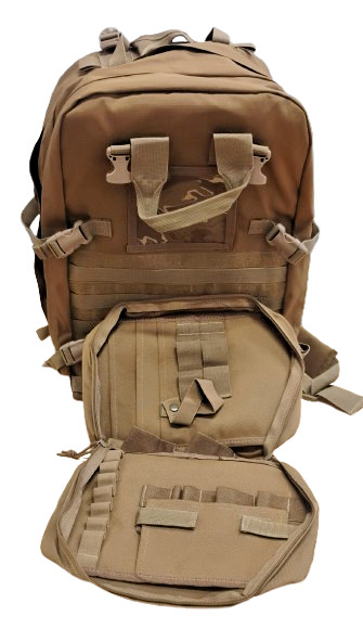 Elite First Aid FA140 Stomp Medical Kit Advanced Medical Care Back Pack, Empty