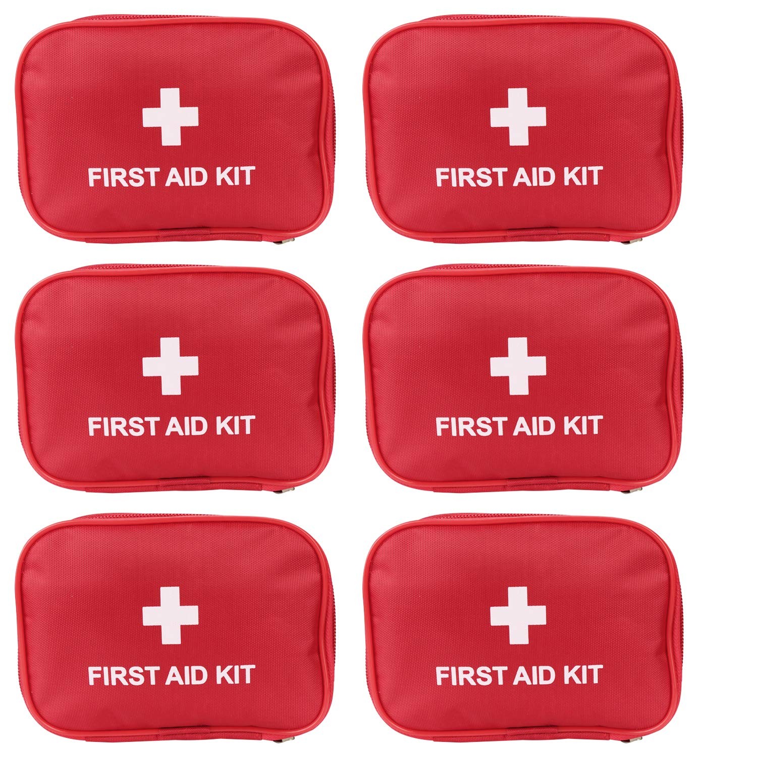 6 Pack Empty First Aid Kit Bag, Lightweight Empty First Aid Bag for Emergency…
