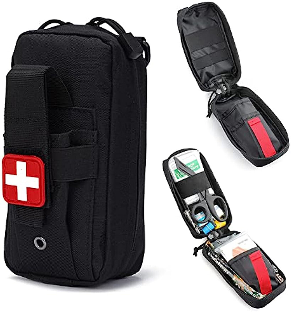 Tactical EMT Pouch Everyday Carry First Aid Pouch Molle System Tourniquet Holder