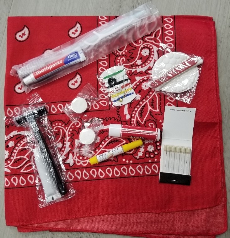 Grab And Go Travel Emergency Pouch The Self Rescue Kit.