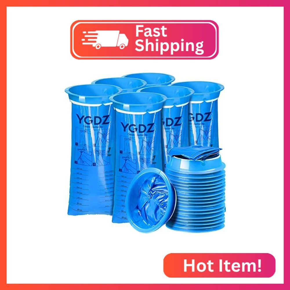 YGDZ Vomit Bags, 24 Pack Barf Bags Disposable Emesis Bags Throw Up Car Puke Naus