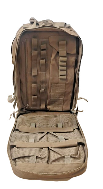Elite First Aid FA140 Stomp Medical Kit Advanced Medical Care Back Pack, Empty