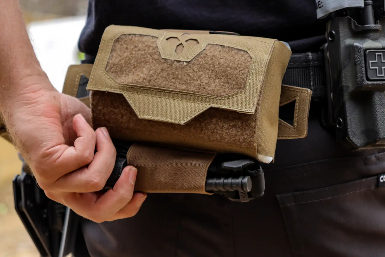 Off Grid Range Battle Belt IFAK – Tactical Trauma Kit (CAT Tourniquet Included)