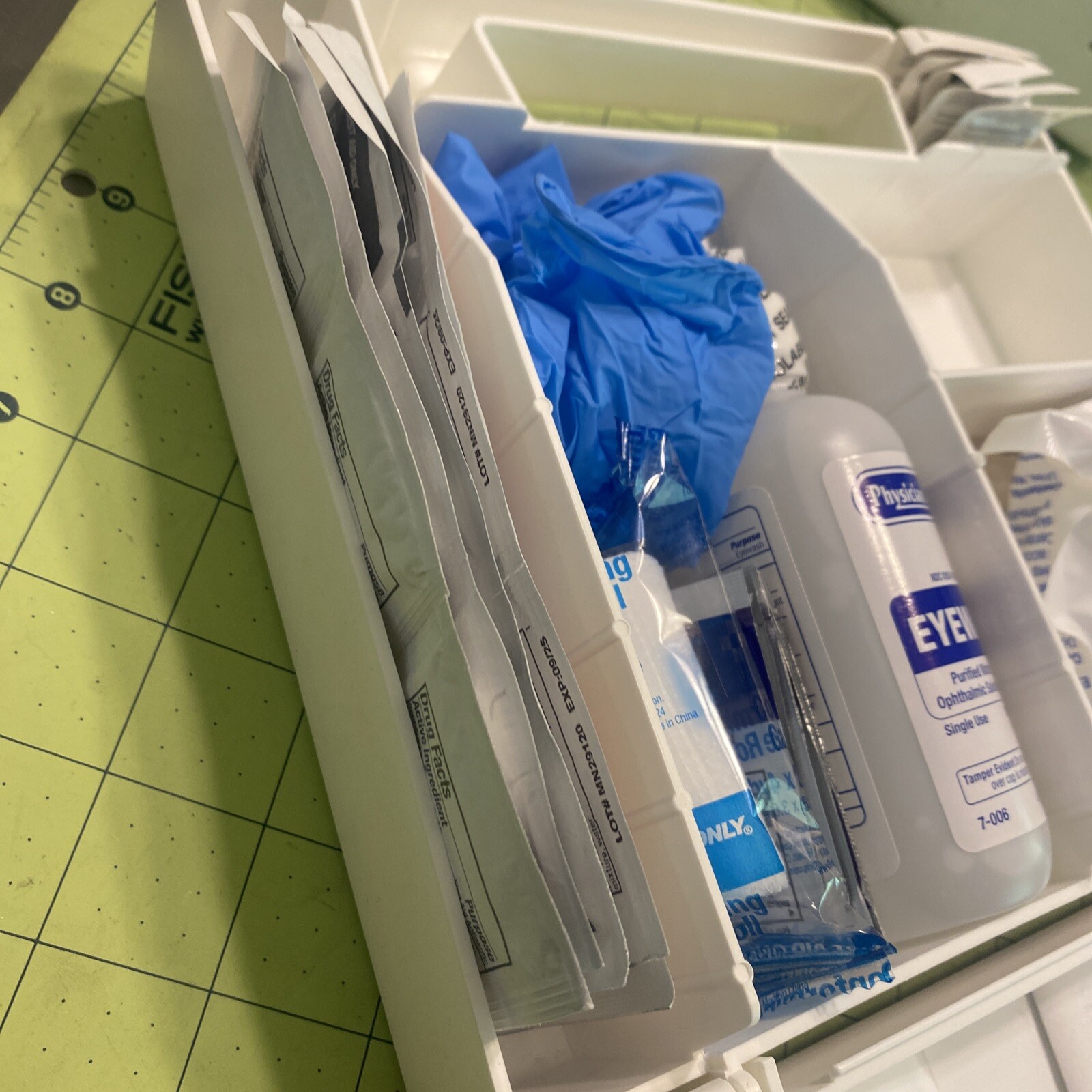 First Aid Only 10-Person First Aid Kit, 8-7/16"H x 9"W x 2-1/2"D #9+ 10