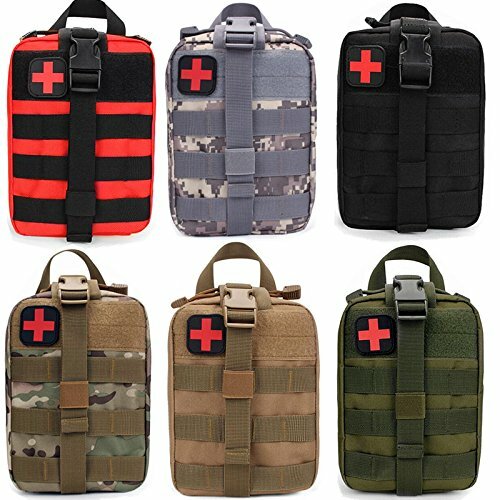 Outdoor Tactical First Aid Kit Bag Medical EMT Emergency Survival Pouch Molle US