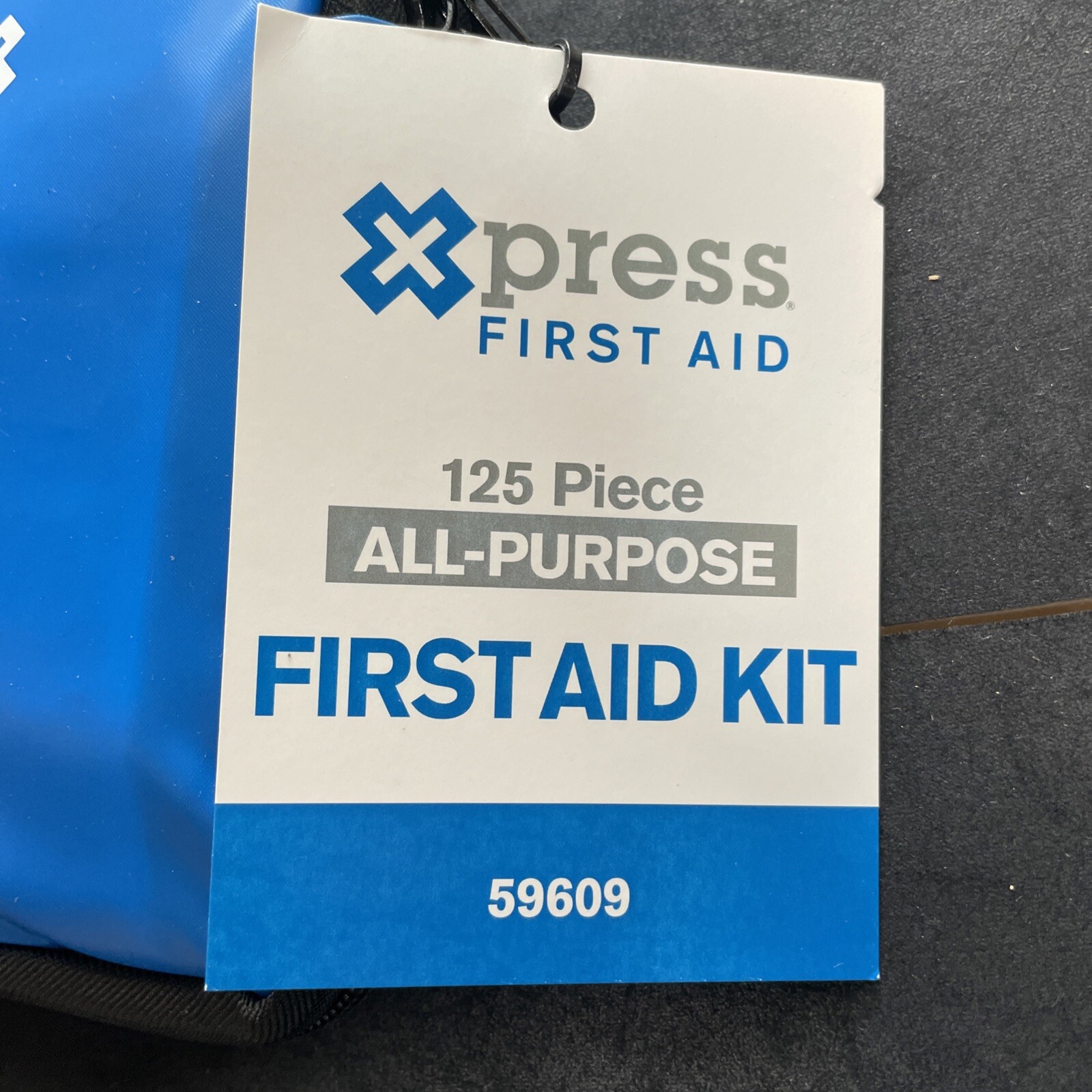 First Aid Kit – 125 Piece All-Purpose First Aid Kit In Blue Zipper Pouch 59609