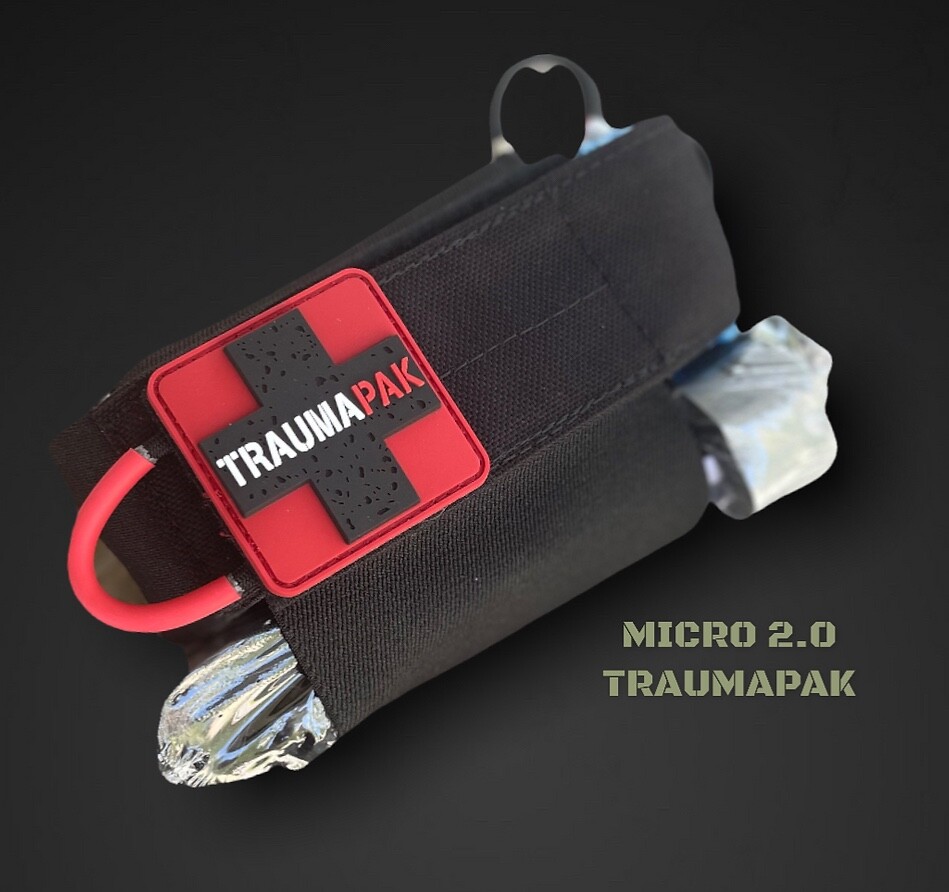 TRAUMAPAK MICRO 2.0 ELITE BELT TORNIQUETE NWT ONLY CASE NO PATCH NO ADITAMENTS