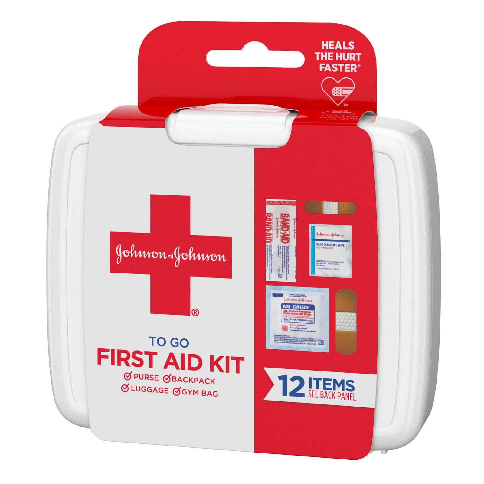 Portable Mini Travel First Aid Kit 12 Essential Supplies Emergency Wound Care US