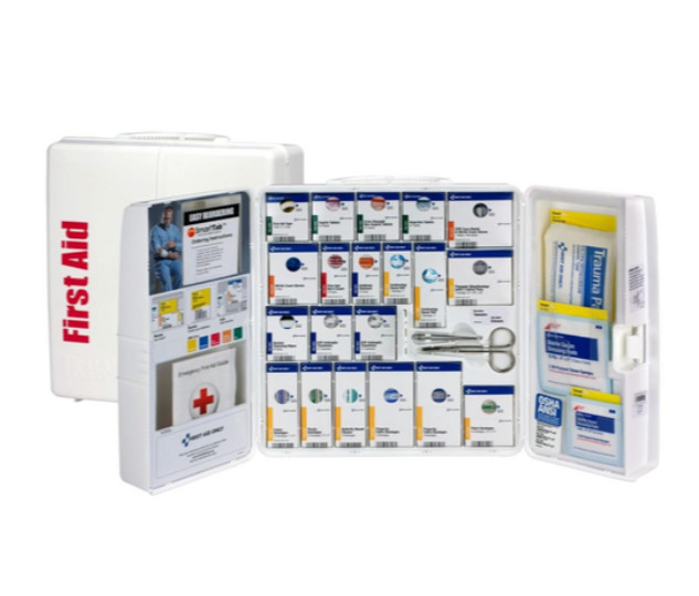 First Aid Only 1000-FAE-0103 SmartCompliance 50-Person OSHA Compliant First Aid