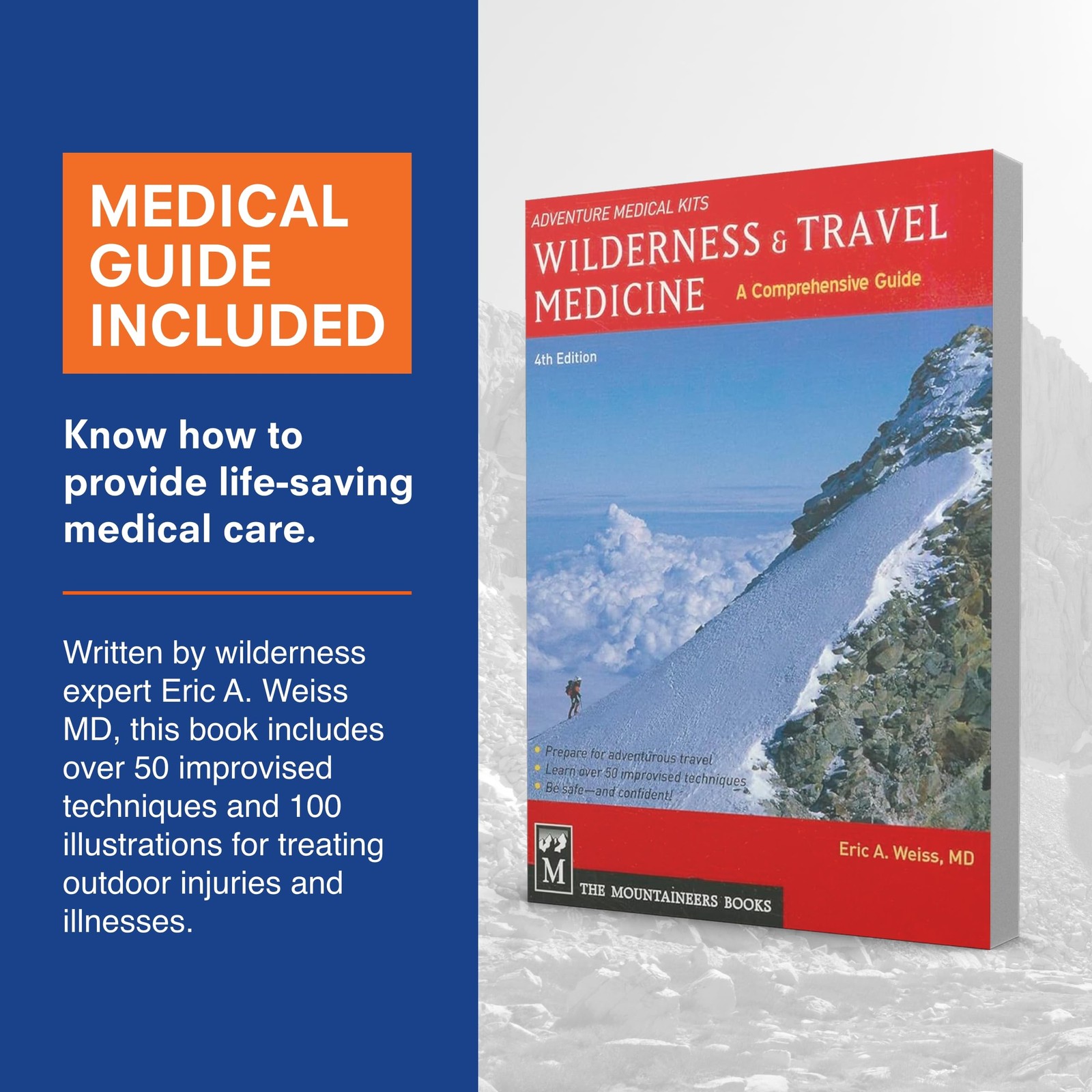 Mountain Series Medical Kit – Hiker – Emergency Medical First Aid Kit – For 2…