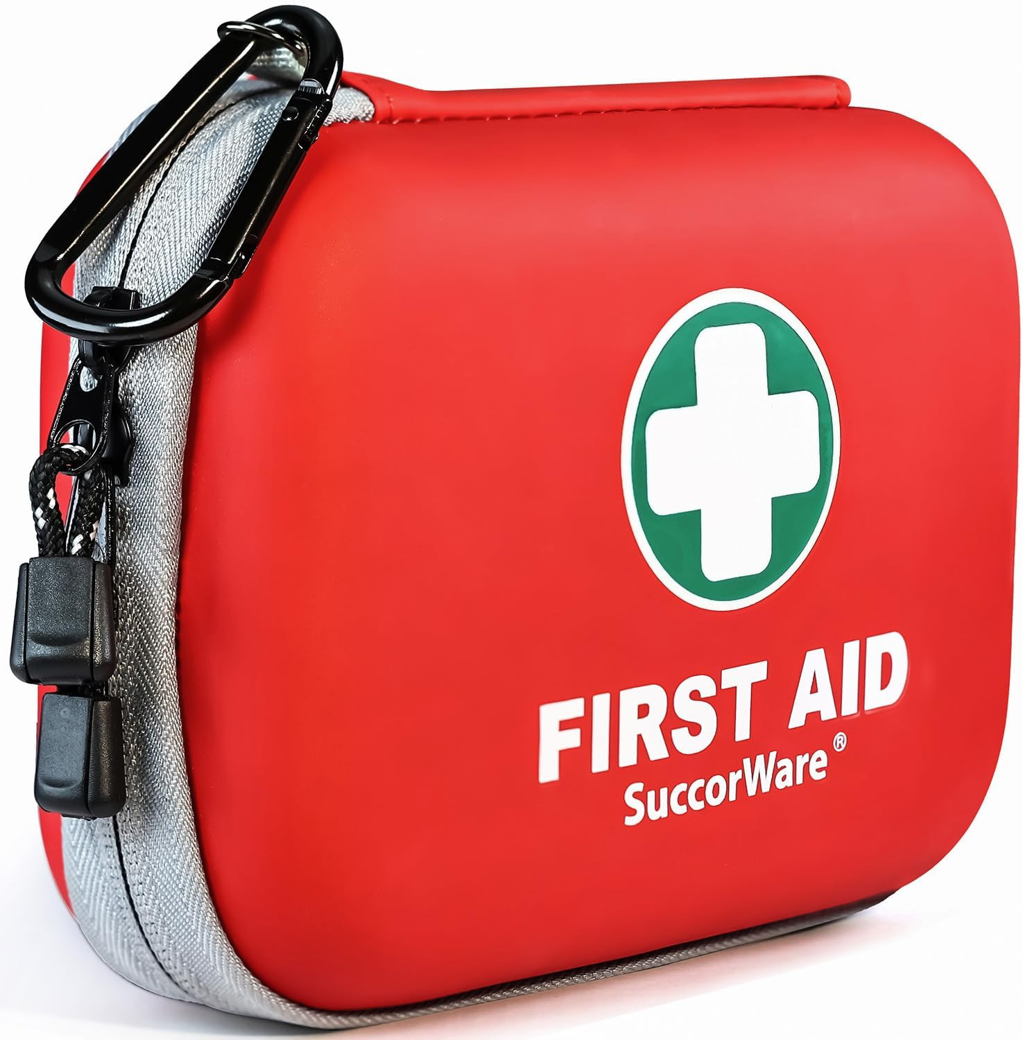 150 Pieces Mini First Aid Kit – Small Medical Kit with Hard Shell – Emergency Fi