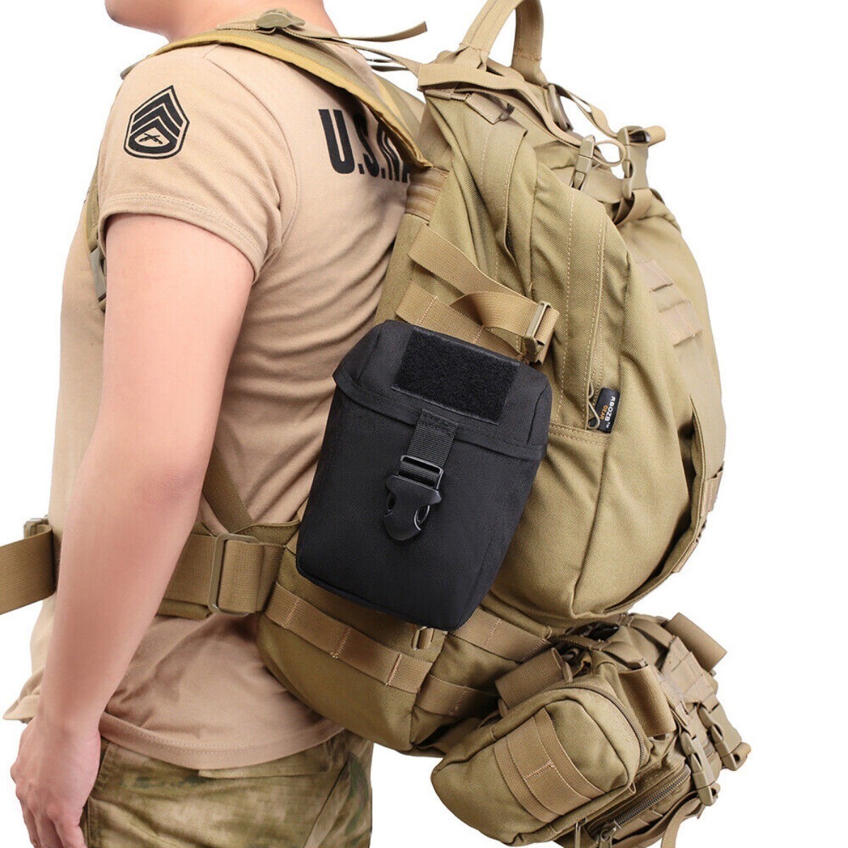 Nylon Hunting Survival First Aid Bags Tactical Waist Bag Outdoor SoS Medical Kit