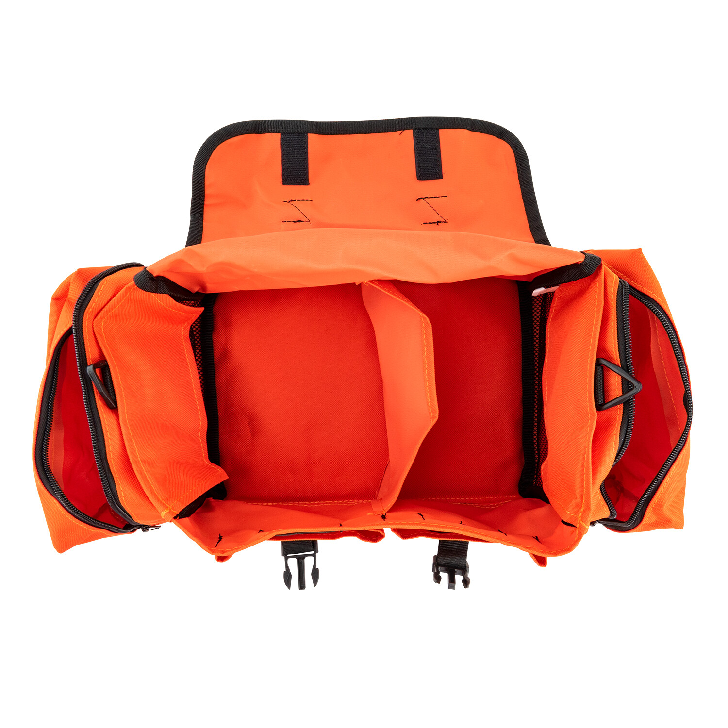 LINE2design First Aid Bag – Medical Supplies Trauma First Responder Bag – Orange