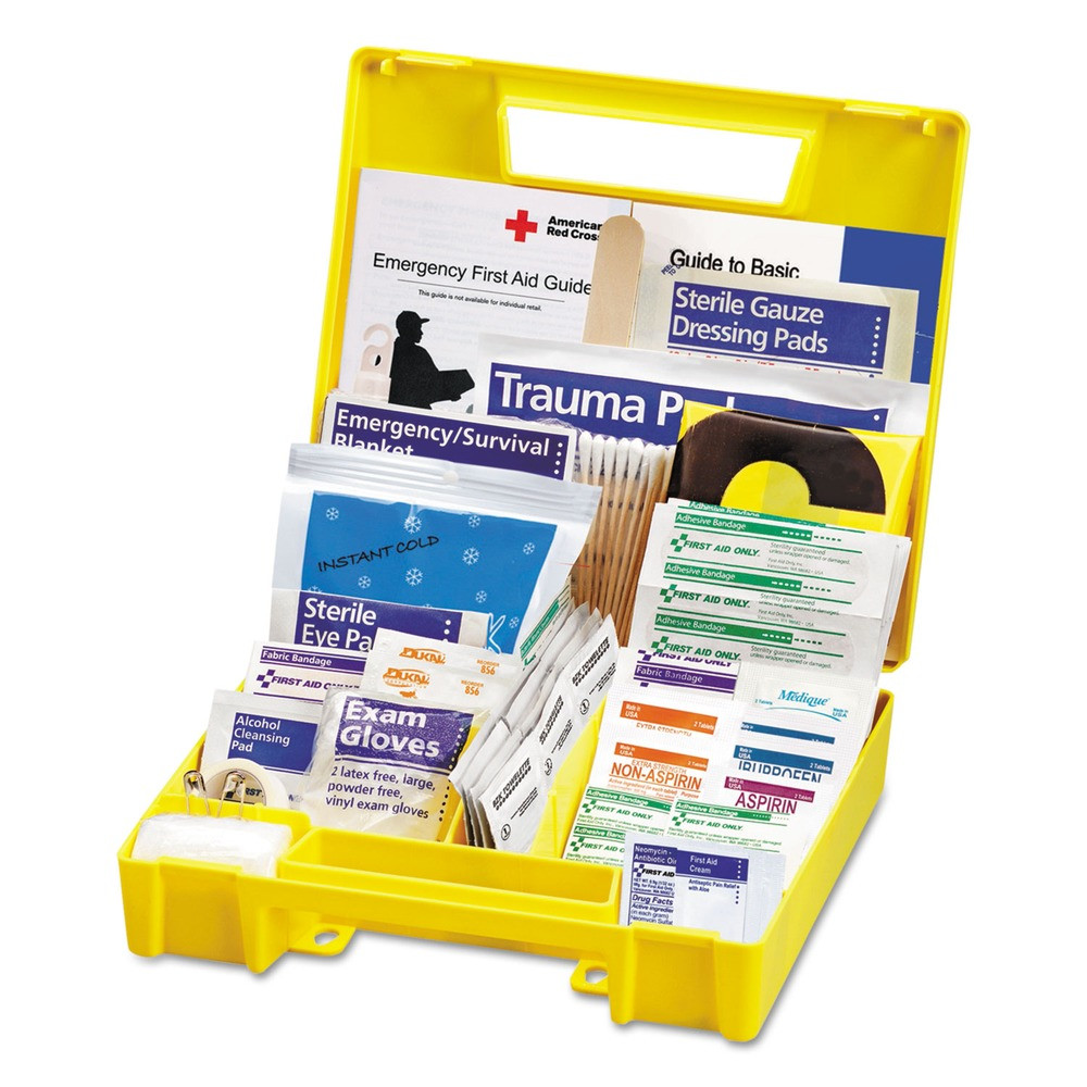 First Aid Only 340 138-Piece Essentials First Aid Kit for 5 People New