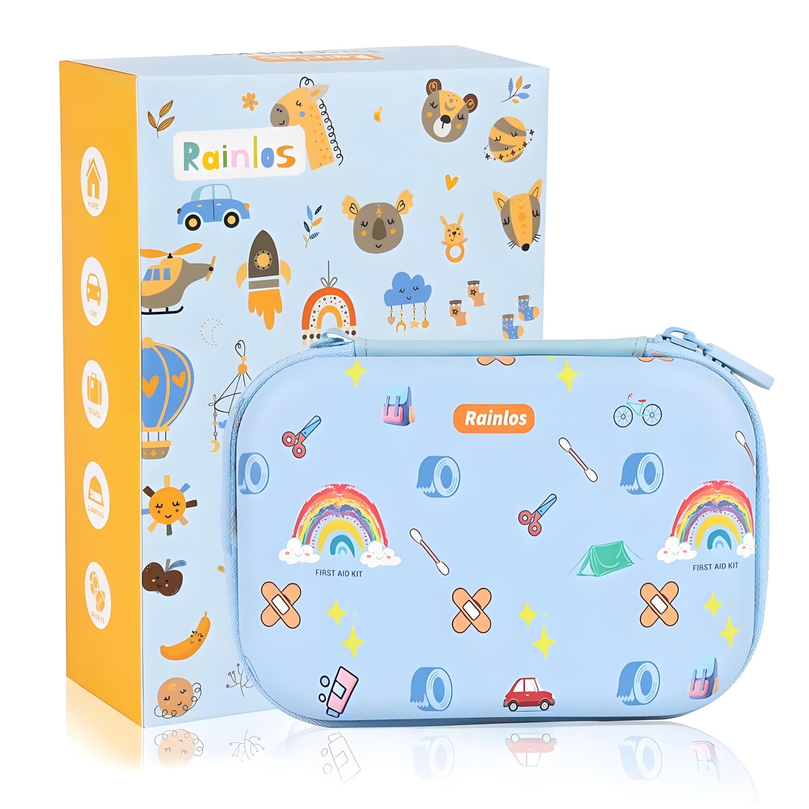 Small-First-Aid-Kit-for-Home-Car-Travel-Camping-Hiking-Kids, Mini Cute Portab…