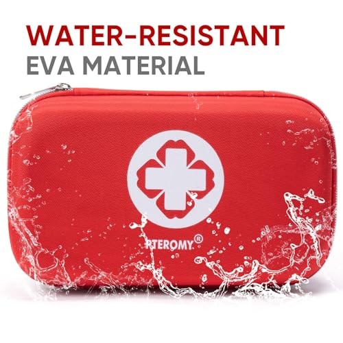 300 Piece First Aid Kit, Portable Small Emergency Kits Compact 1st Aid 300PCS