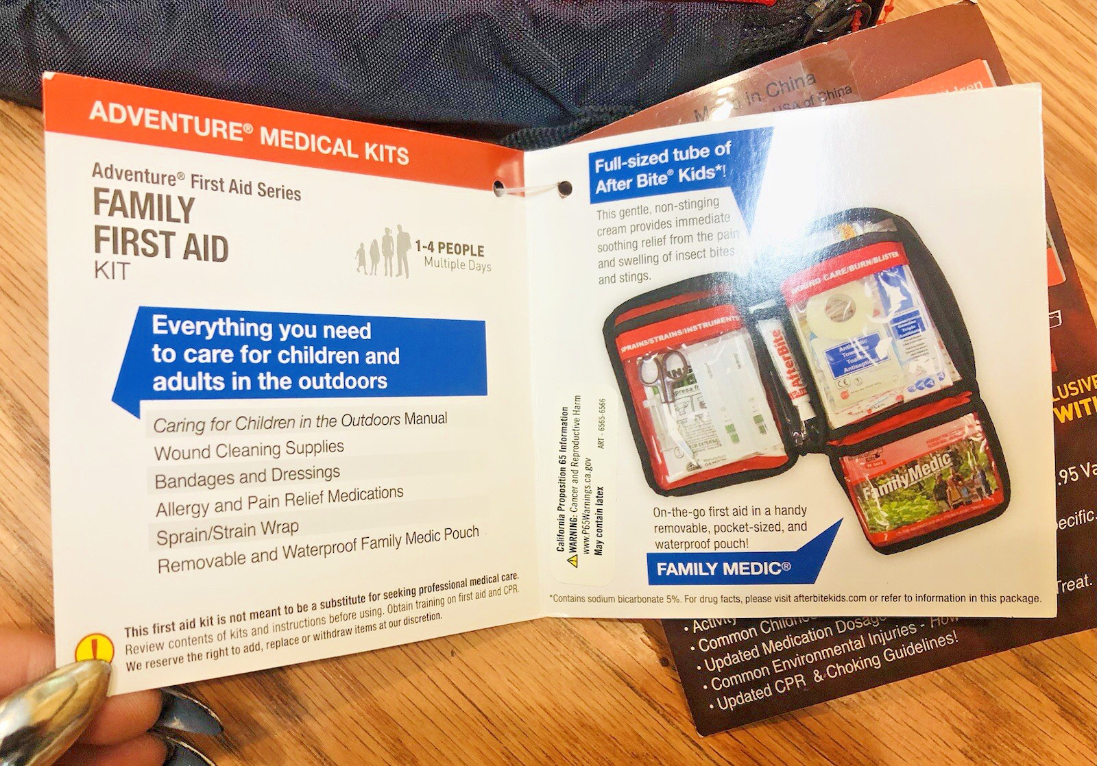 Adventure Medical Kits Family First Aid Medical Kit 1-4 People Multiple Days NOS
