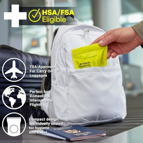 EVERLIT CARE Travel Essential Medicine First Aid Kit I Bonus Refill Pack
