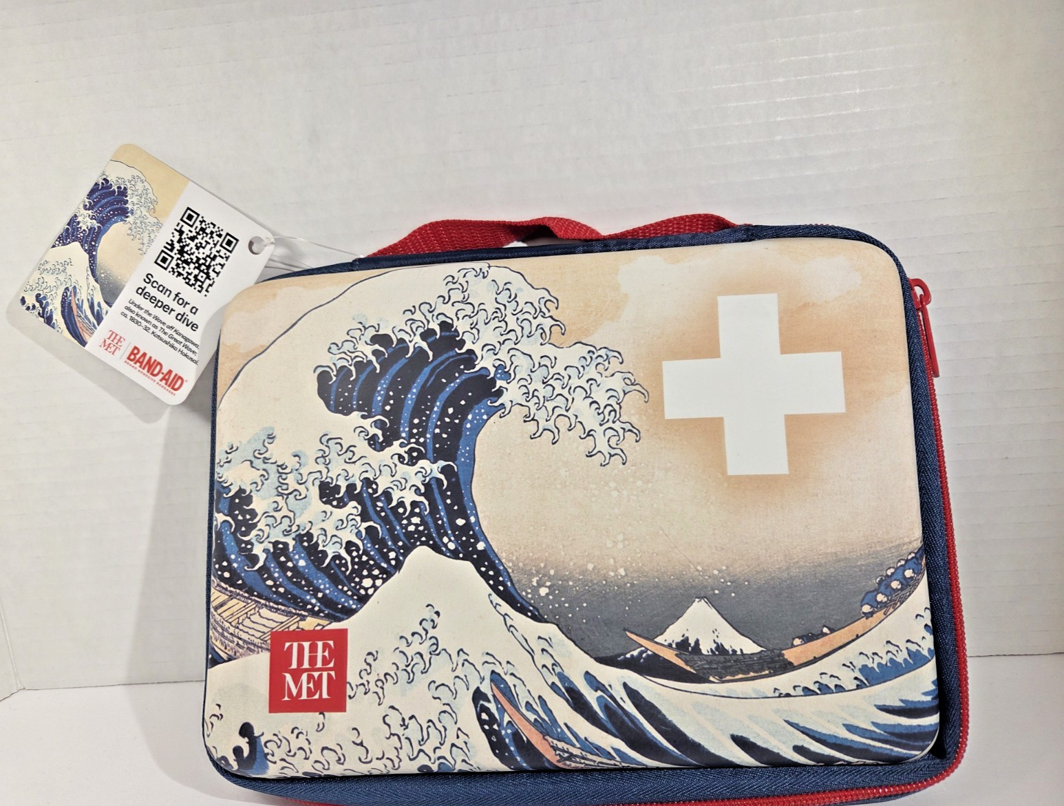 Band-Aid First-Aid Kit Designer Bag – The Met The Great Wave off Kanagawa