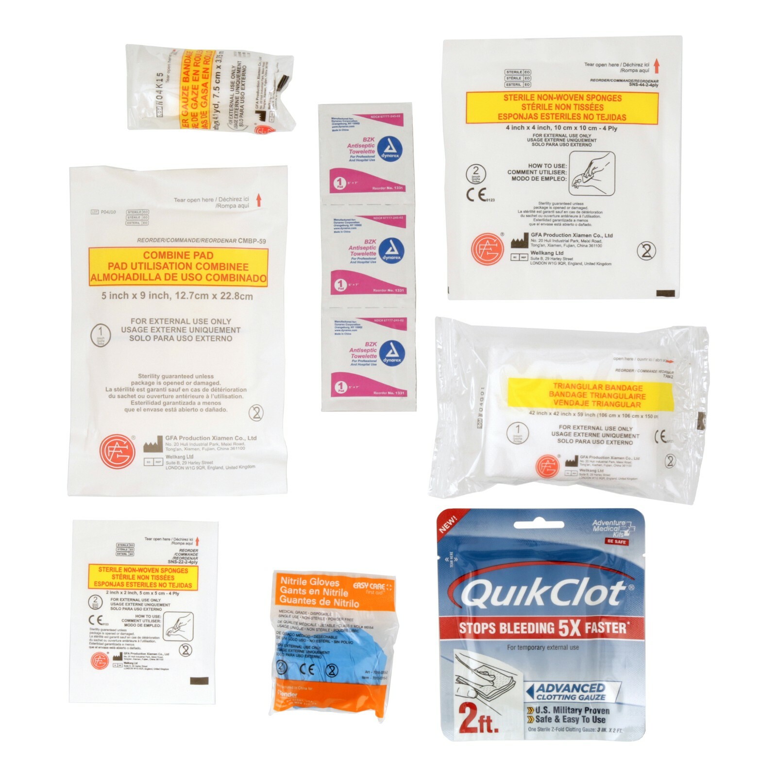 Adventure Medical Kits Trauma Pak First Aid Kit with QuikClot Sponge