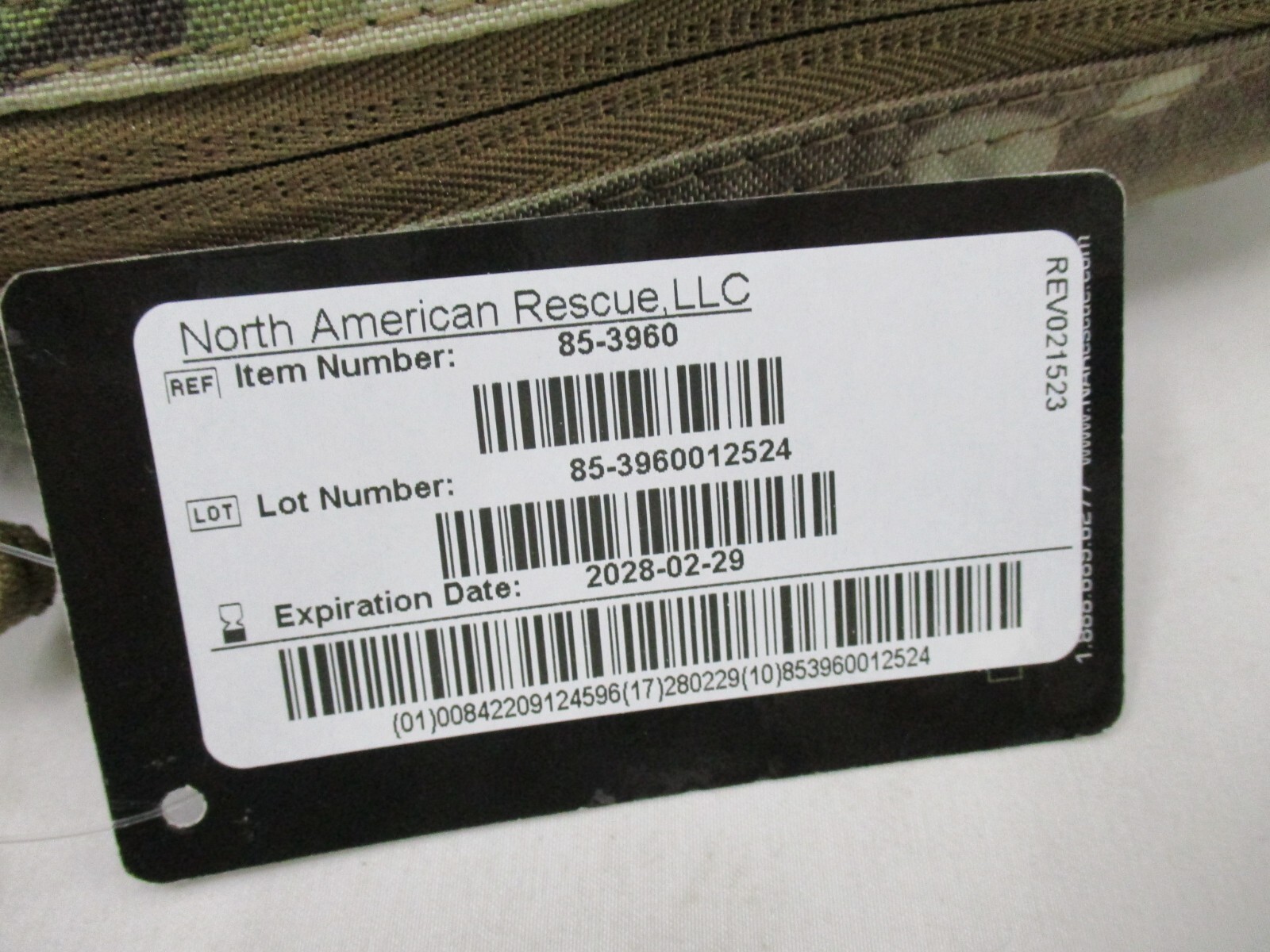 IFAK North American Rescue NAR Tactical Operators Response Kit: T.O.R.K Multicam
