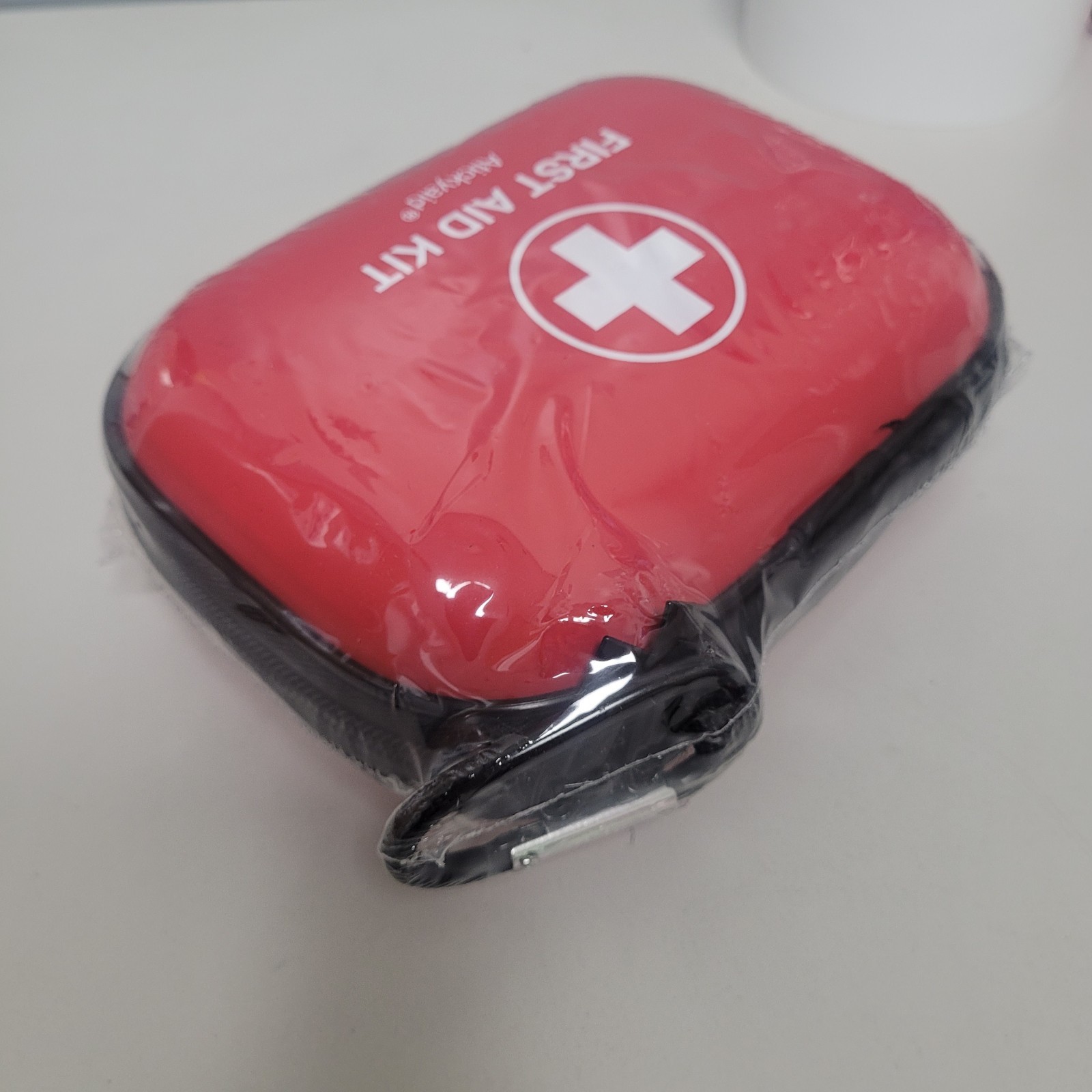 Mini First Aid Kit 120 Piece Small Waterproof Hard Shell Medical Kit for Car