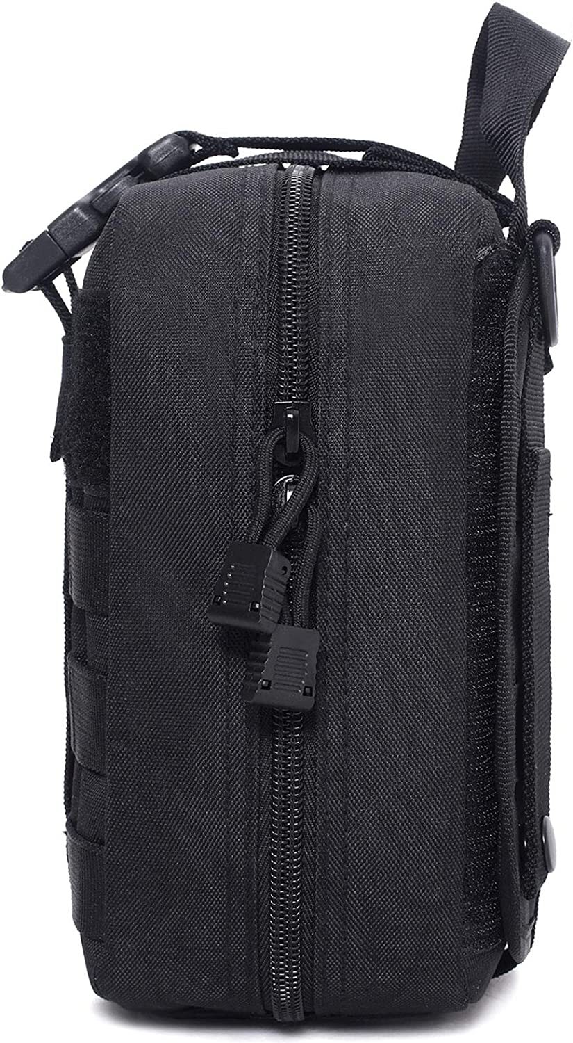 Tactical First Aid Pouch Military Molle EMT Pouch Rip Away Multi Pocket Med Bag