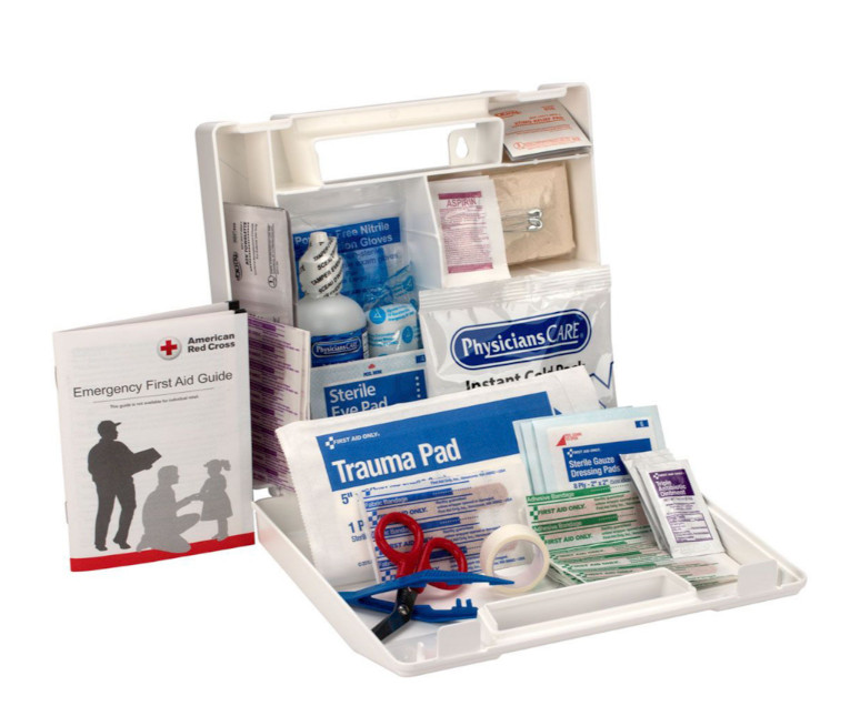 First Aid Only 25 Person First Aid Kit Plastic Case Acme United 223-U/FAO