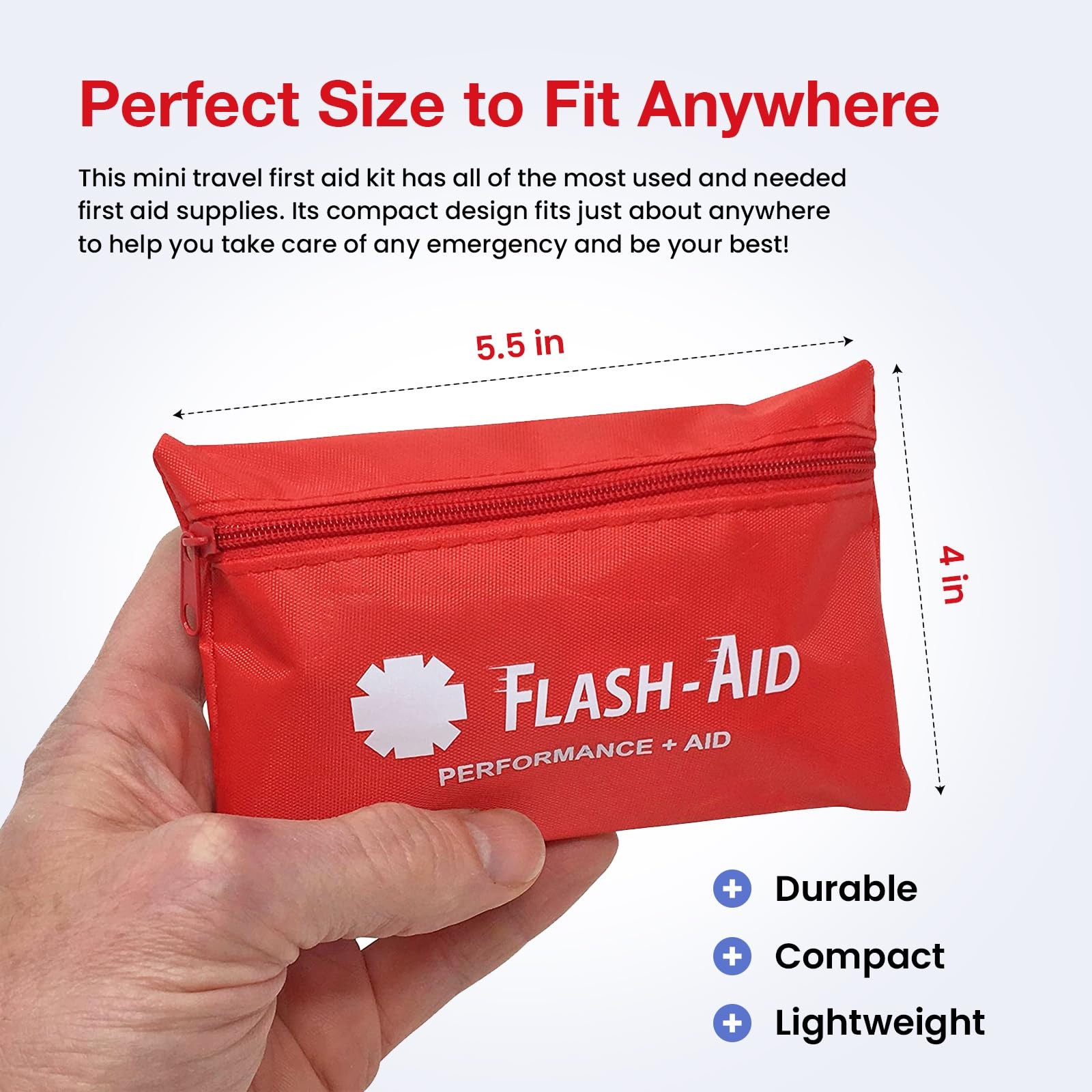 Mini First Aid Kits – 12Pack Bulk Travel Emergency Kits in Reusable Pouches –…