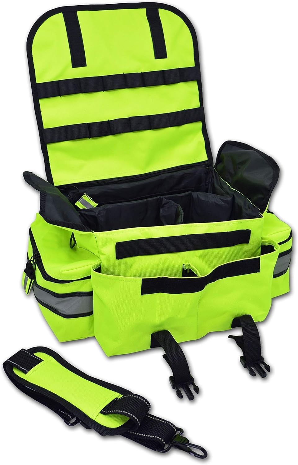 Lightning X EMT Medic Trauma EMS Jump Bag Small Fluorescent Yellow Bag