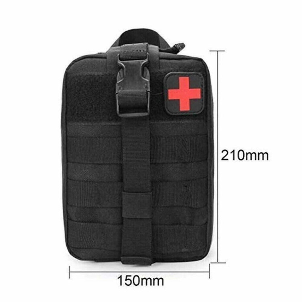 Molle Nylon Tactical Small Trauma Medical Pouch Rip-Away EMT First Aid Kit Pouch