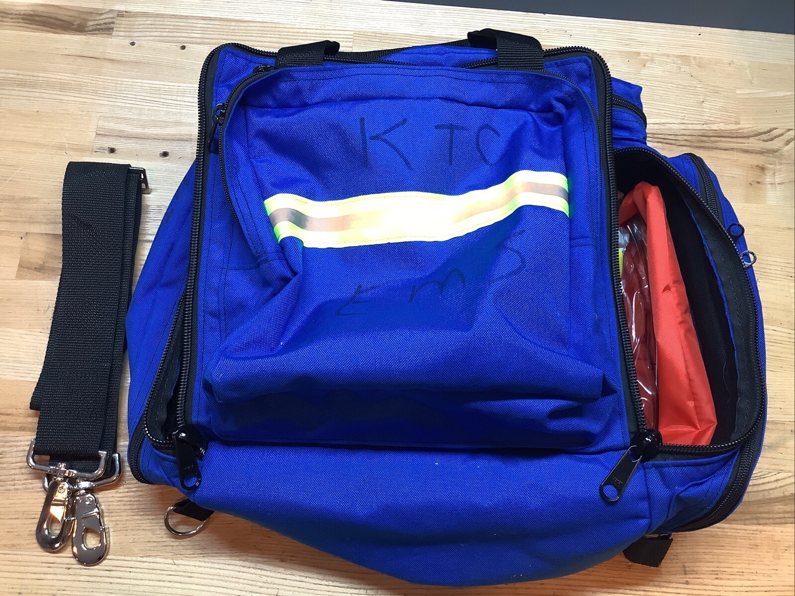 Pediatric ALS Bag 20 In L,18 In W & 11 In T. Royal Blue.
