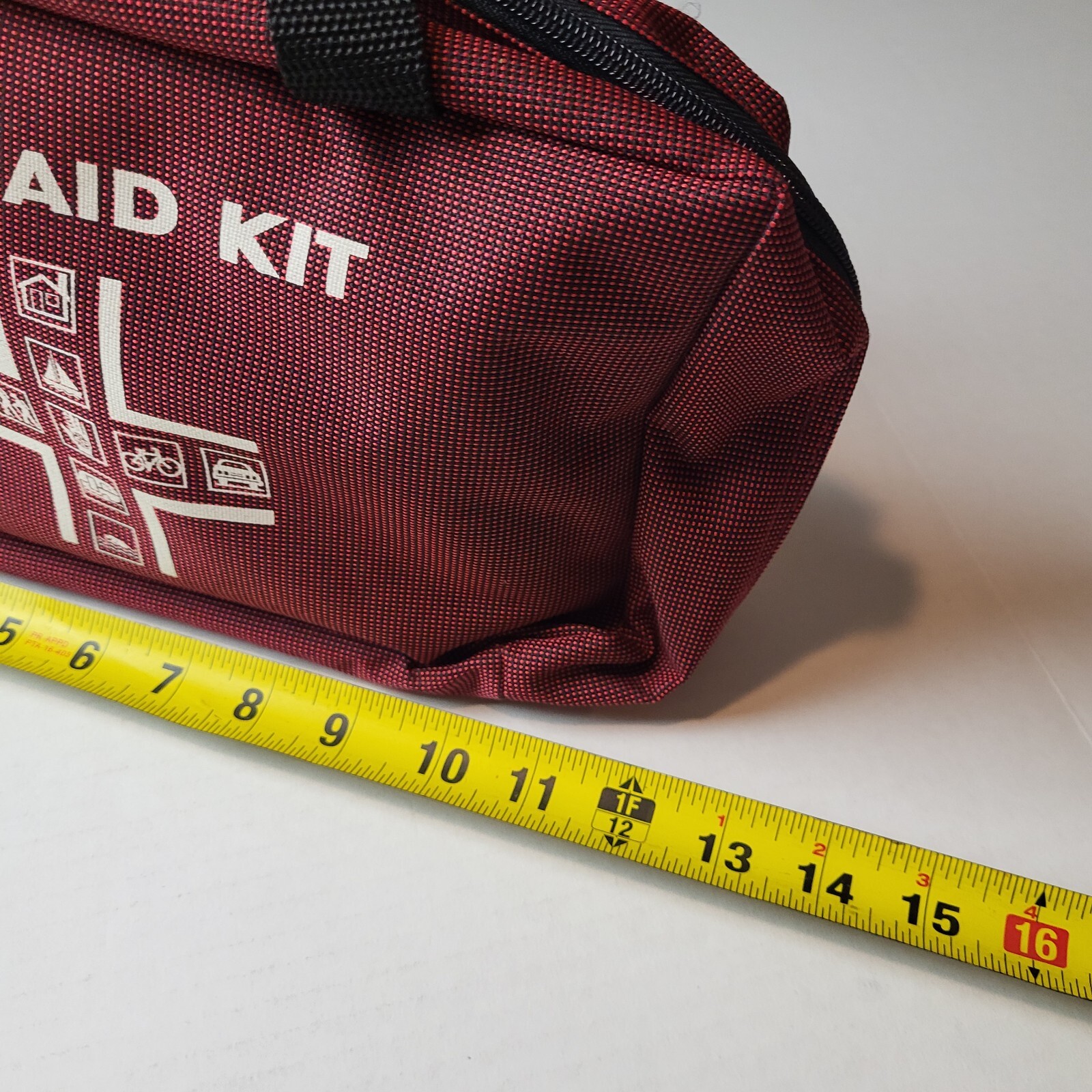 First Aid Kit Travel Red Bag KLY