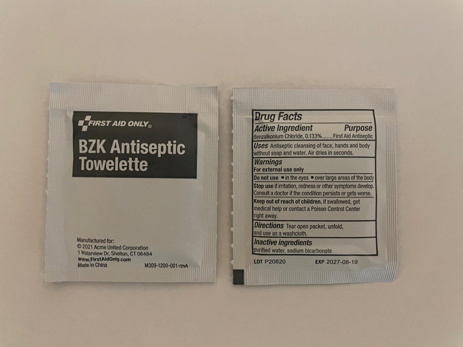 First Aid Kit Refill for 10 People, 59 Count, Package may vary 740010, 740010