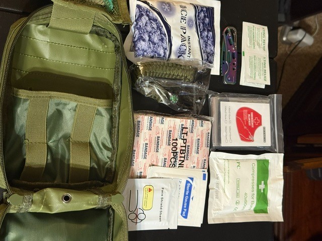 242 Pcs First Aid Kits for Emergency Trauma Survival Travel/Camping/Hiking/HOME