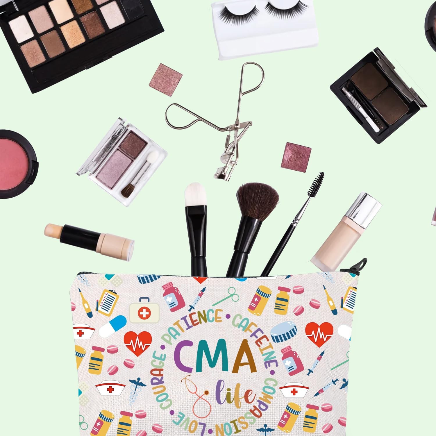FOTAP CMA Nurse Life Gift Certified Medical Assistant Zipper Pouch life