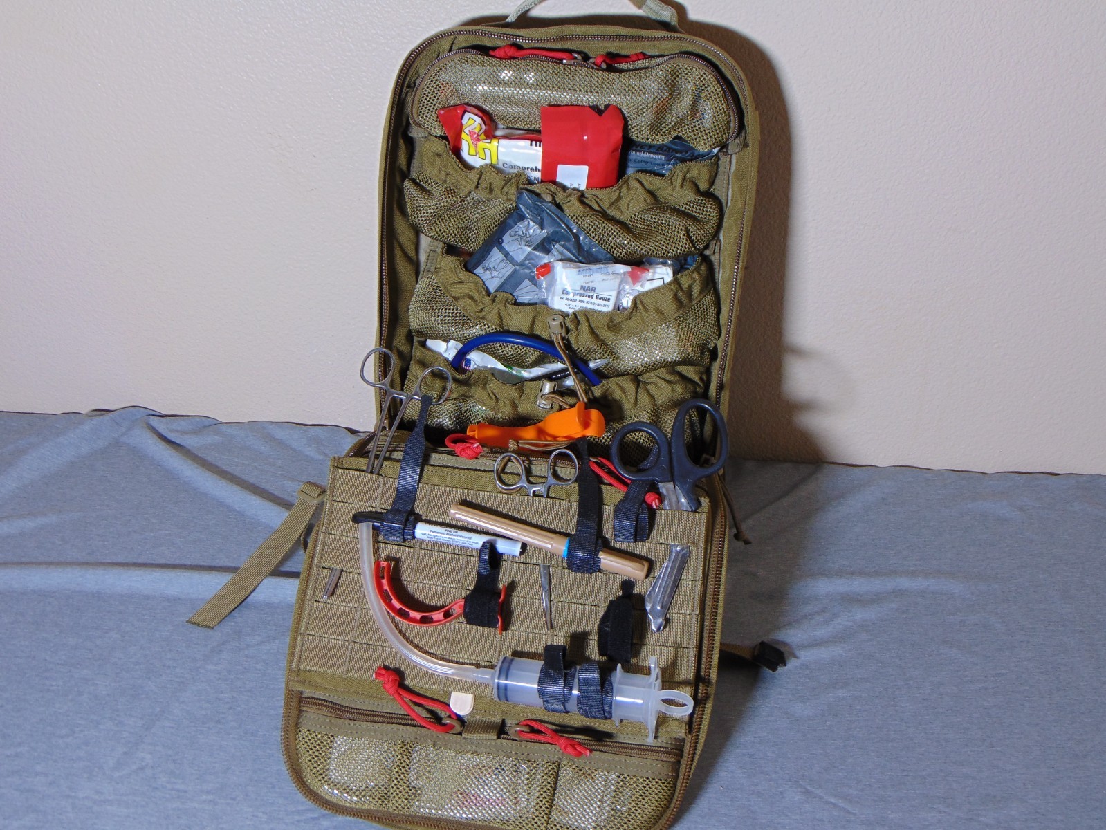 Medic Up M-9 direct Action Tactical First Aid Kit Fully Loaded