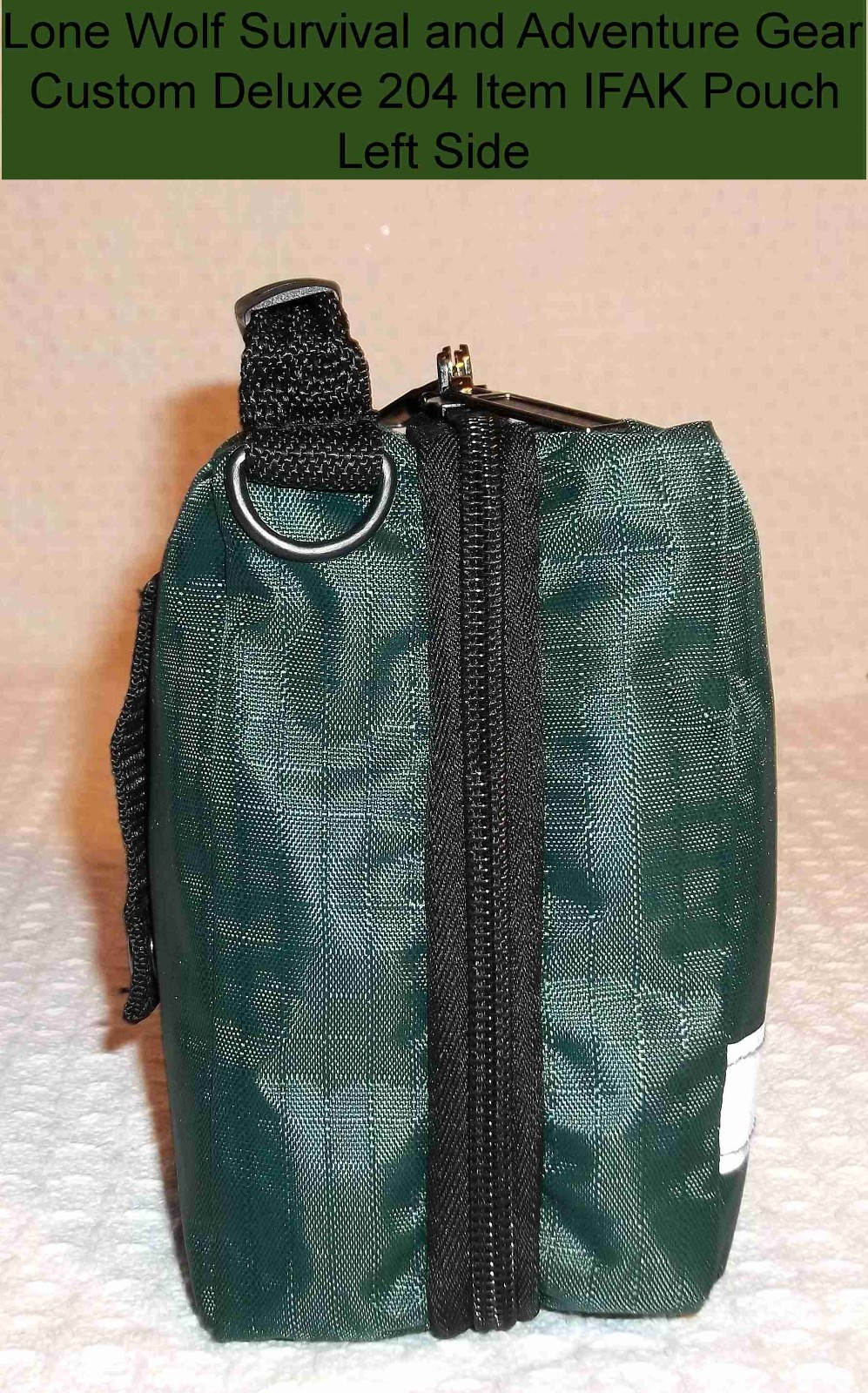 Custom 204 Item First Aid Kit Emergency Medical Supplies Bag Home Car Camping