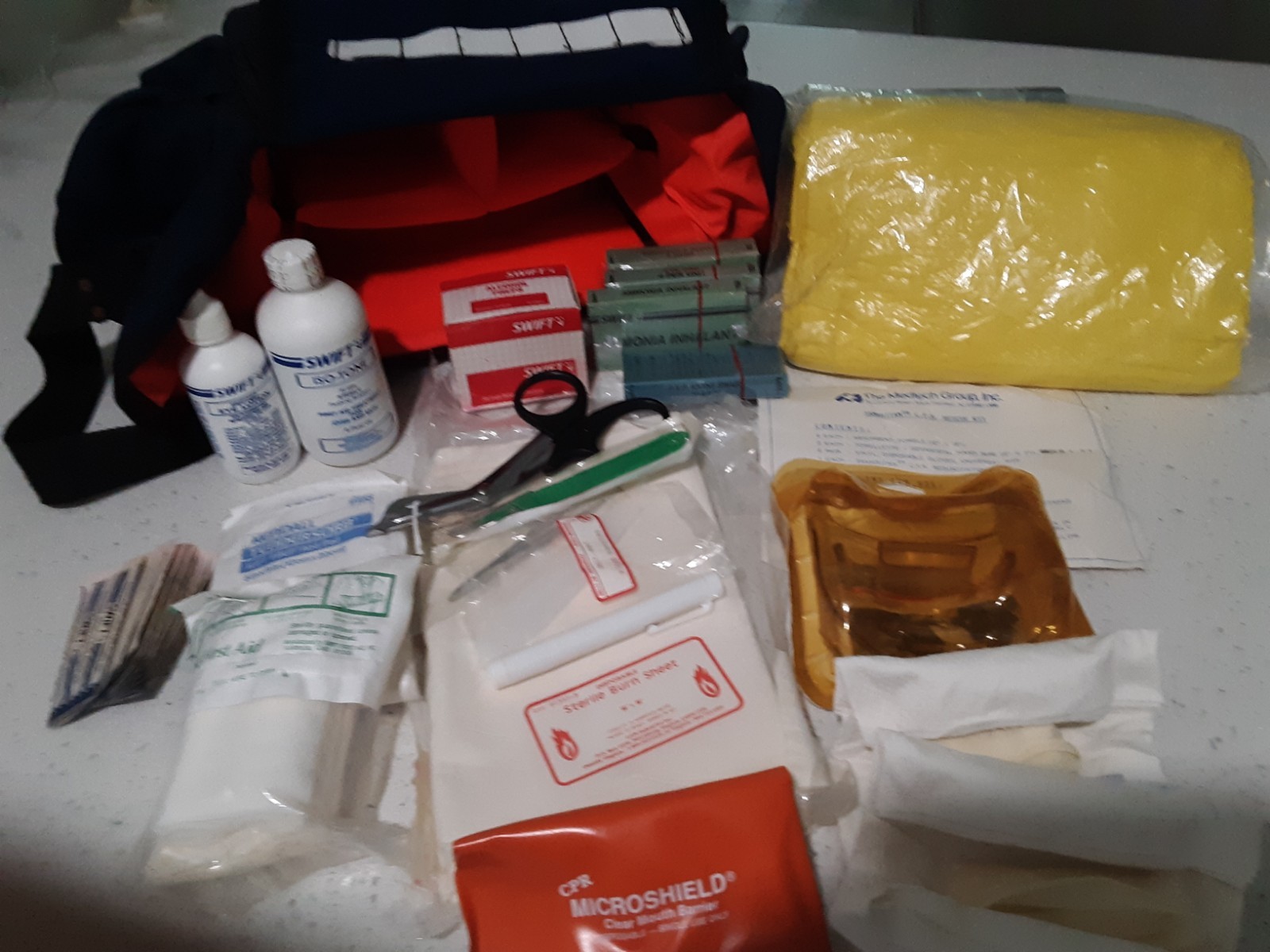 Pre-Owned Vintage Paremedic First Aid Bag, Stocked