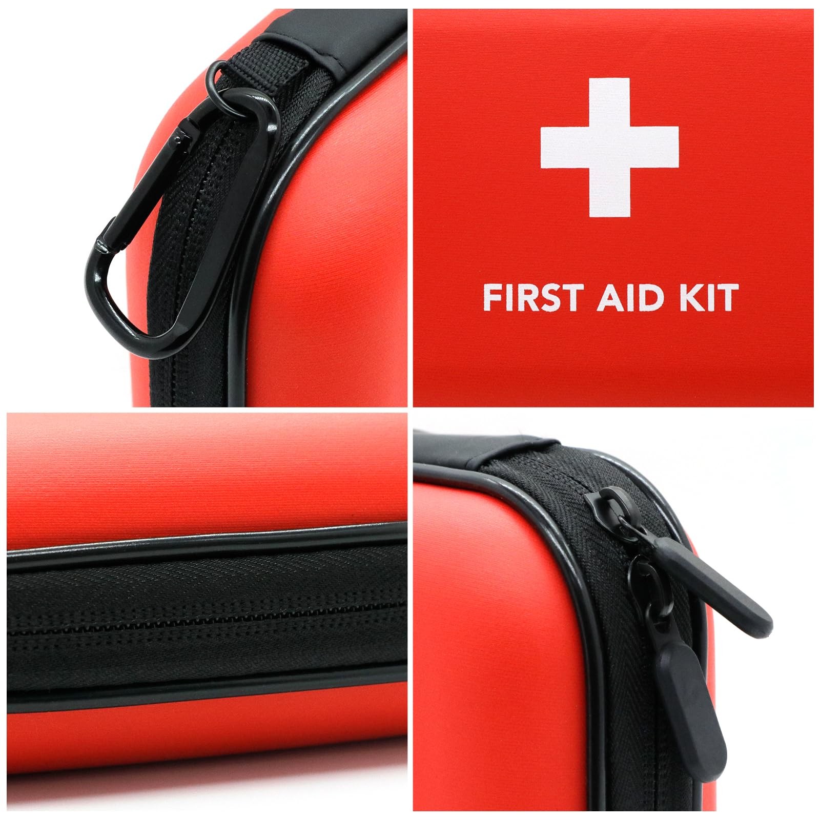 Home Car Empty First Aid Bag, 6.2×4.7×1.9 inches Camping Waterproof Case for …