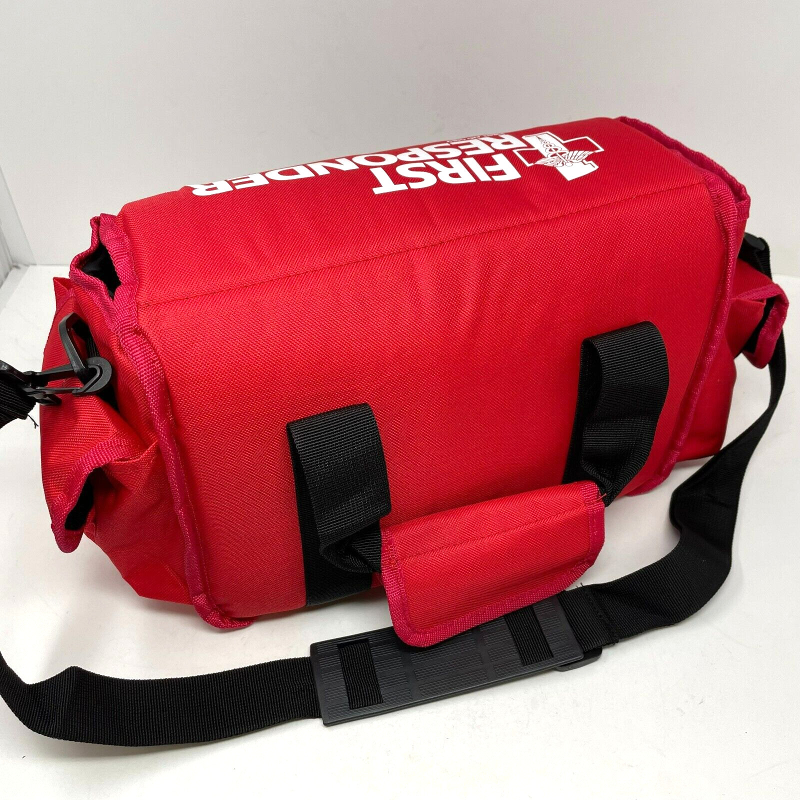 First Aid Only First Responder Bag – Red Nylon Portable Mount