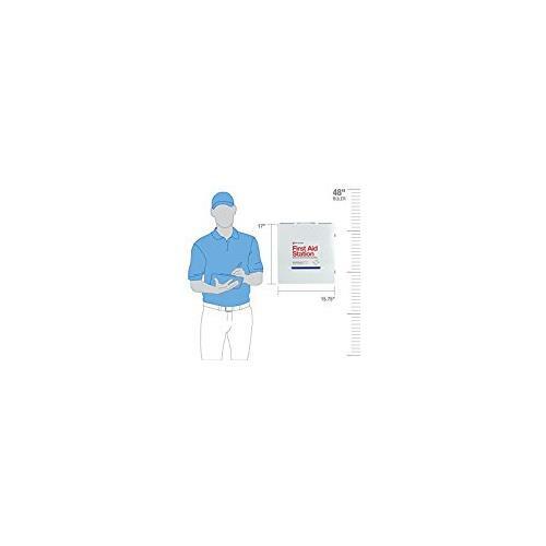 First Aid Only 100 Person 3 Shelf First Aid Steel Cabinet