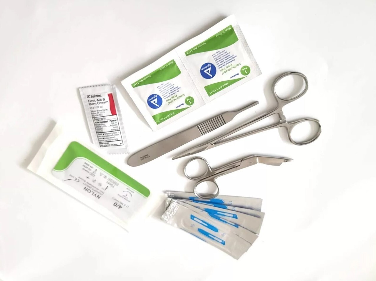 Advanced Surgical Suture Kit, First Aid Medical Travel Trauma Pack
