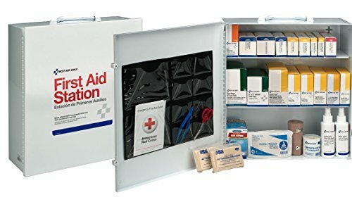 First Aid Only 100 Person 3 Shelf First Aid Steel Cabinet