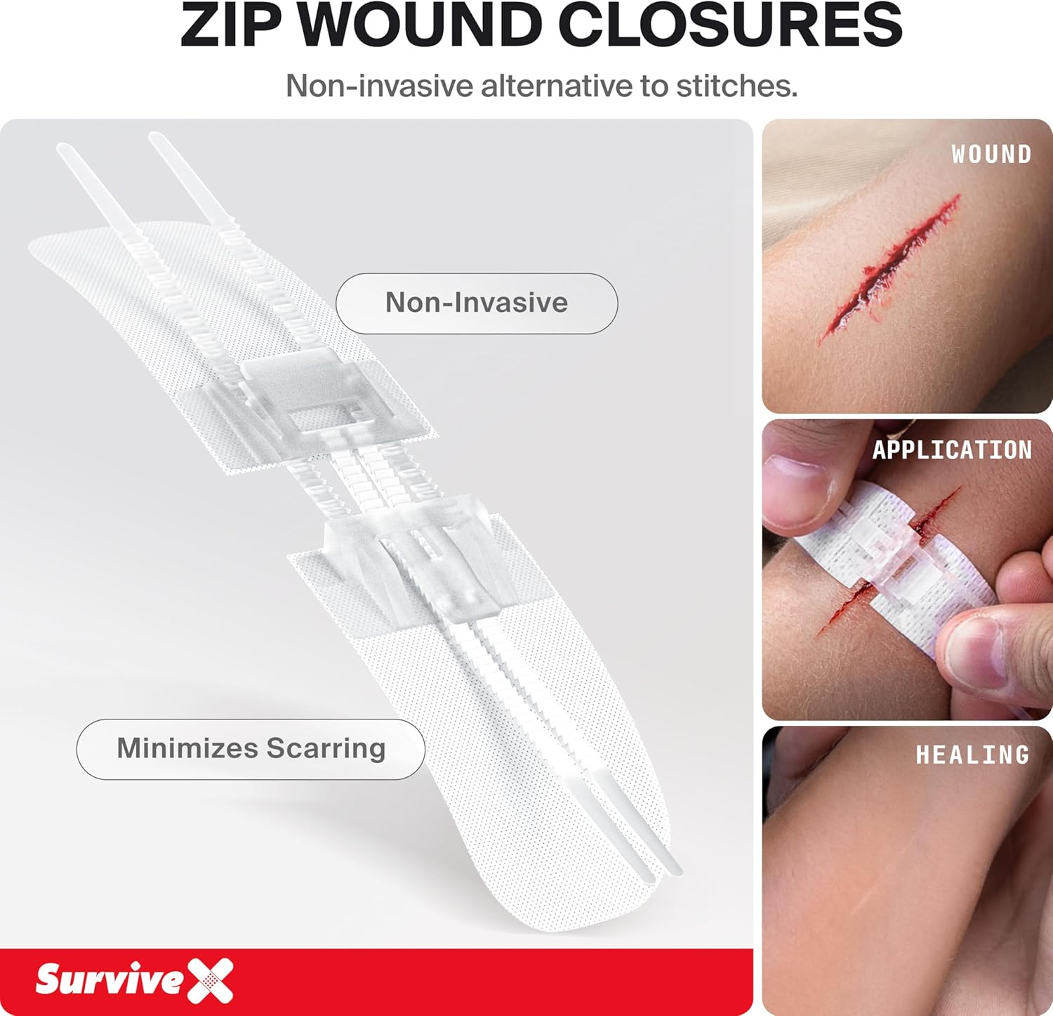 Large First Aid Kit for Car, Travel & Home – Emergency Kit for Hiking, Camping,