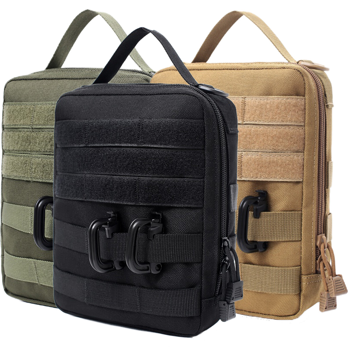 Tactical First Aid Pouch Molle EMT Pouches Rip-Away Military IFAK Medical Bag US